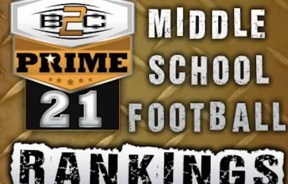 B2C Prime | 8th Grade Rankings 10.4.2022