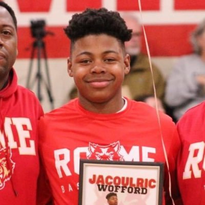 Jacoulric Wofford C/O 2028 Rome